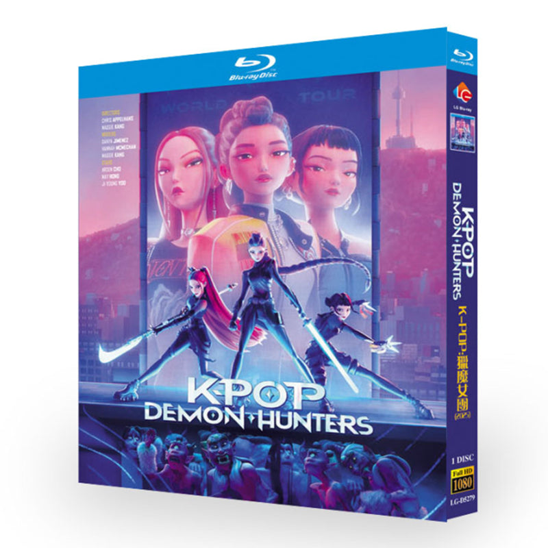 日本語吹替「KPOPガールズ! デーモン・ハンターズ」ブルーレイ Blu-ray BOX  高画質 正規品 ワールドTVブルーレイ専門店