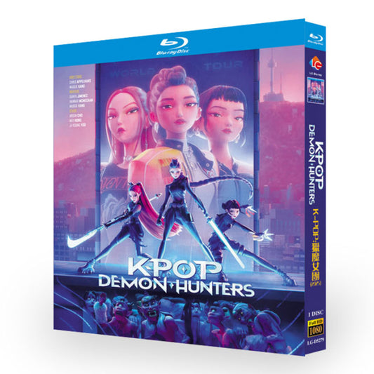 日本語吹替「KPOPガールズ! デーモン・ハンターズ」ブルーレイ Blu-ray BOX  高画質 正規品