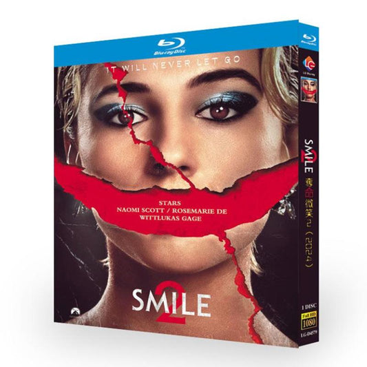 日本語字幕洋画「スマイル2」ブルーレイ Blu-ray BOX  高画質 正規品 ワールドTV