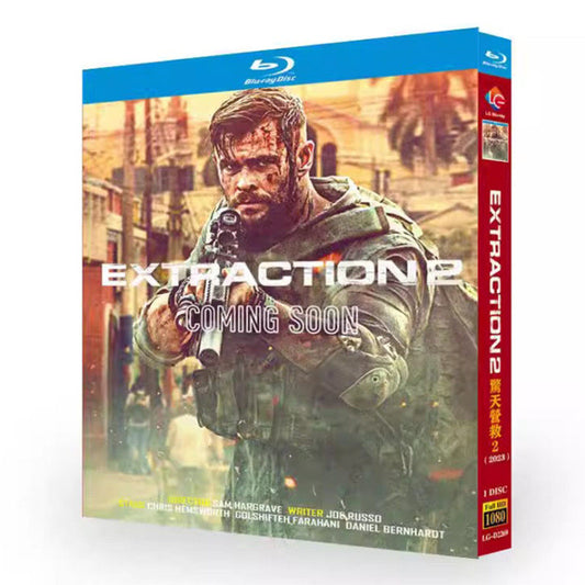 日本語吹替あり洋画「タイラー・レイク 命の奪還2」 ブルーレイ Blu-ray クリス・ヘムズワース、ゲルシュフィ・ファラハニ、高画質 海外盤