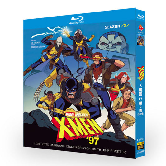 日本語字幕アニメ「X-Men '97」シーズン2 Blu-ray BOX 高画質 海外正規品