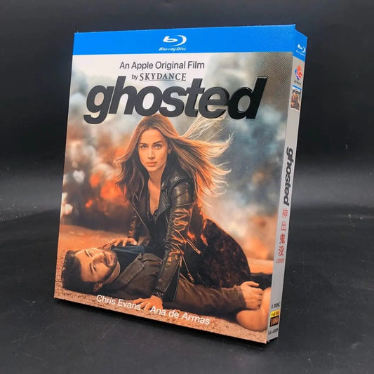 日本語字幕あり洋画「ゴーステッド Ghosted」 ブルーレイ Blu-ray クリス・エヴァンス、高画質 海外盤 ワールドTV