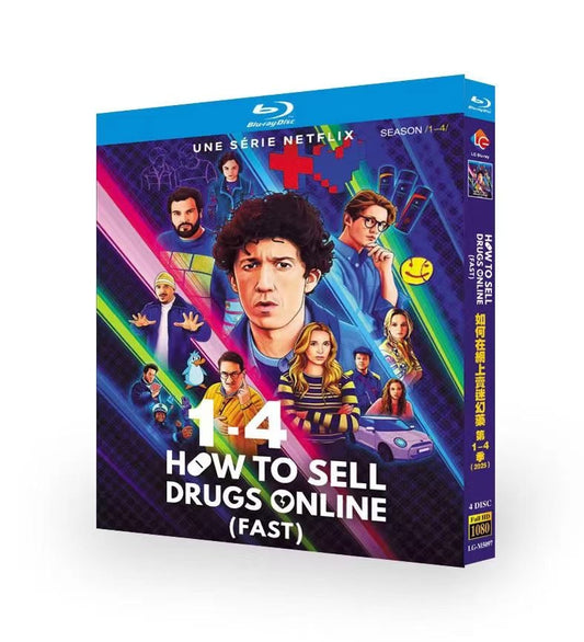 海外ドラマ「ドラッグ最速ネット販売マニュアル」シーズン1+2+3+4 Blu-ray BOX 高画質 海外正規品 ワールドTVブルーレイ専門店