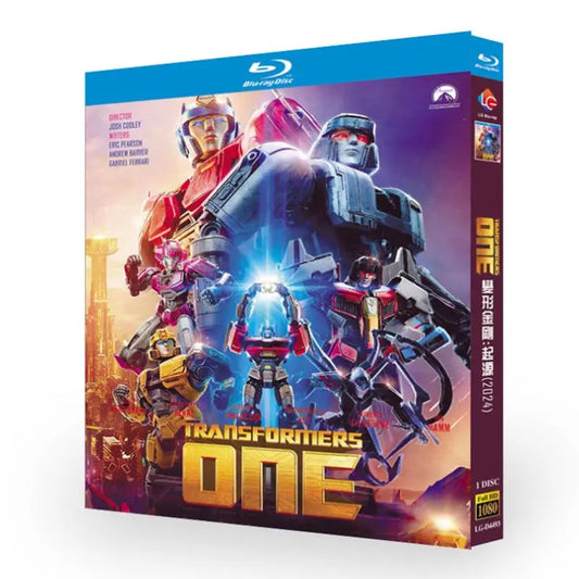 日本語吹替アニメ「トランスフォーマー/ONE」ブルーレイ Blu-ray BOX  高画質 正規品 ワールドTV