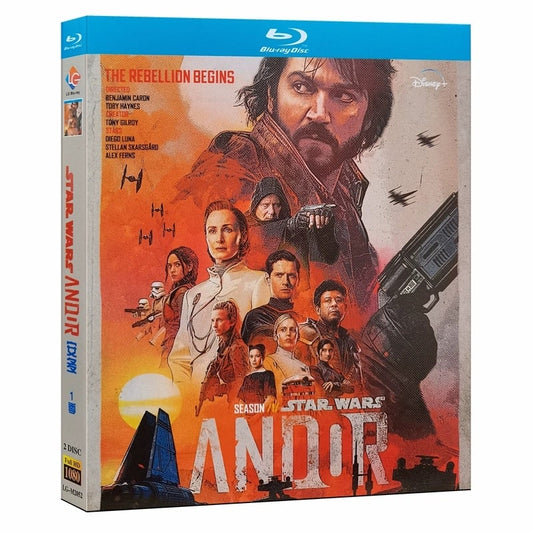 海外ドラマ「キャシアン・アンドー」 Blu-ray ブルーレイ ディエゴ・ルナ、ステラン・スカルスガルド、日本語吹替えあり　高画質 全話 海外盤 ワールドTV