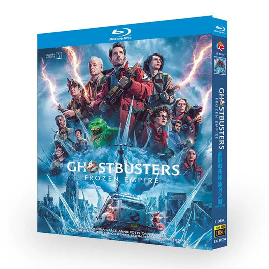 日本語字幕あり洋画「ゴーストバスターズ フローズン・サマー」 Blu-ray ポール・ラッド、マッケンナ・グレイス 高画質 全話 海外盤 ワールドTV