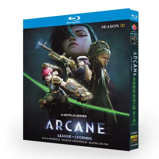 日本語吹替ありアニメ「アーケイン」シーズン2 Blu-ray BOX 高画質 ワールドTVブルーレイ専門店