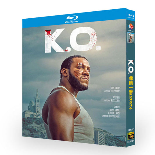 洋画「K.O.」ブルーレイ Blu-ray BOX  高画質 正規品