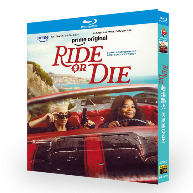 日本語吹替ライド･オア･ダイ ～親友は暗殺者～ DVD Blu-ray BOX 原題Ride or Die