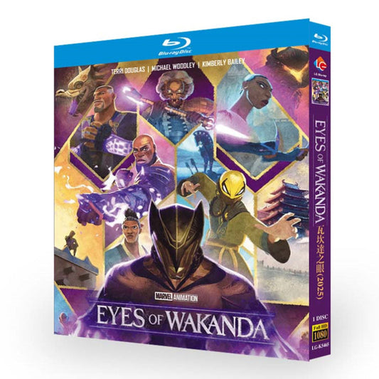 日本語吹替あり海外ドラマ「アイズ・オブ・ワカンダ」ブルーレイ Blu-ray-BOX ワールドTVブルーレイ専門店