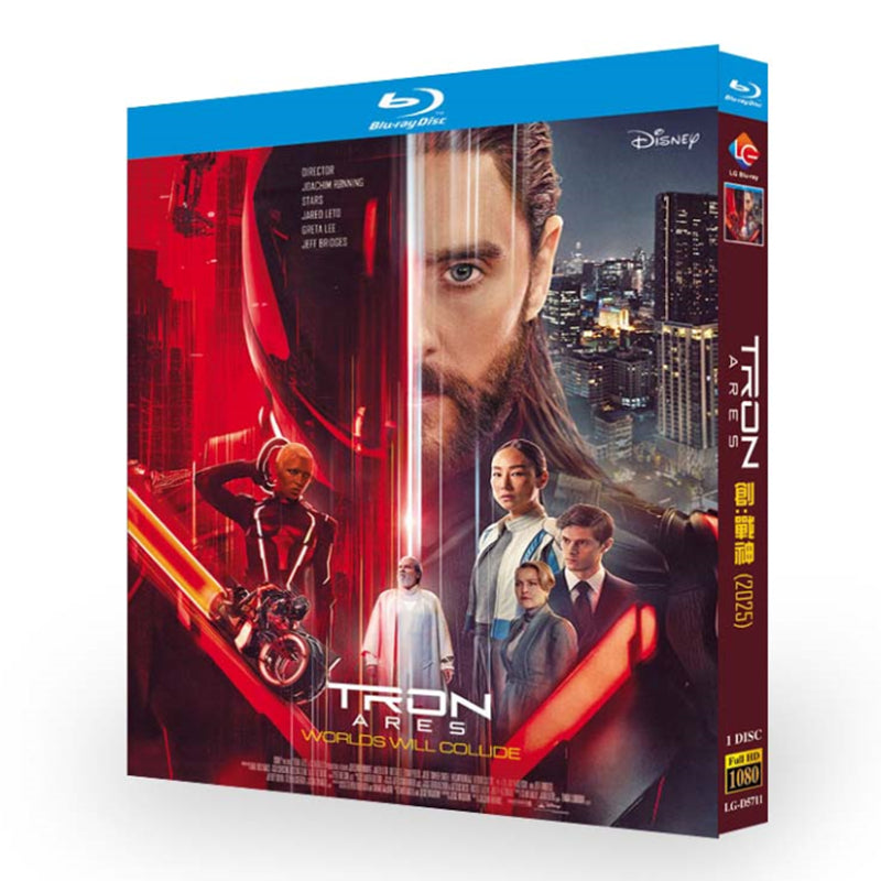 海外映画『トロン：アレス』DVD ブルーレイ Blu-ray-BOX&nbsp; 日本語字幕