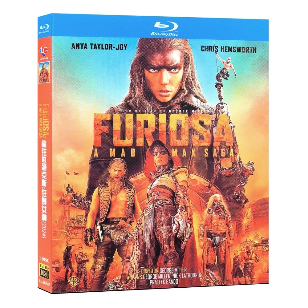 日本語字幕洋画「マッドマックス:フュリオサ」ブルーレイ Blu-ray BOX 高画質 正規品 ワールドTV