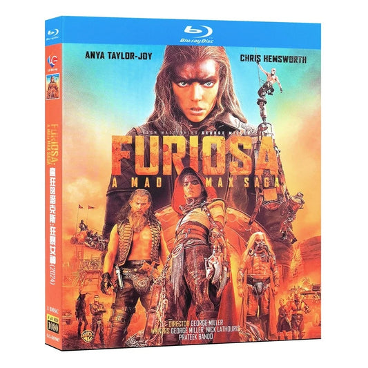 日本語字幕洋画「マッドマックス:フュリオサ」ブルーレイ Blu-ray BOX 高画質 正規品 ワールドTV