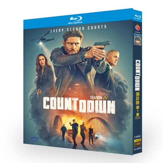 日本語吹替海外ドラマ『カウントダウン』 ブルーレイ Blu-ray-BOX　日本語字幕
