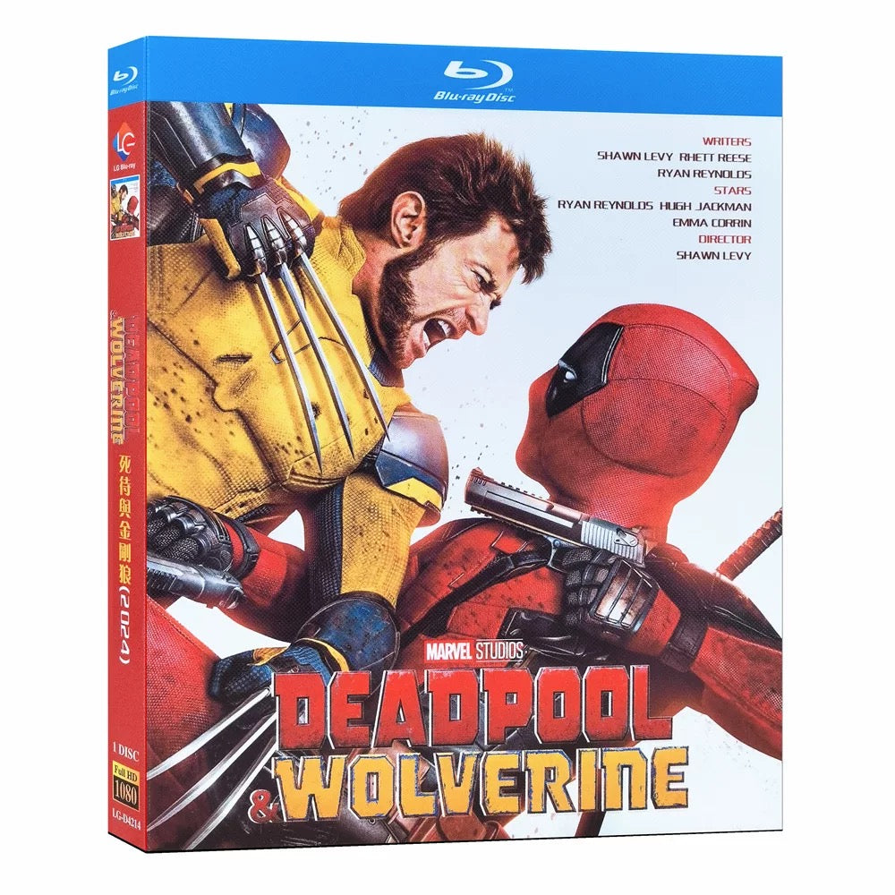 日本語吹替洋画「デッドプール&ウルヴァリン」ブルーレイ DVD Blu-ray 高画質 正規品 ワールドTV