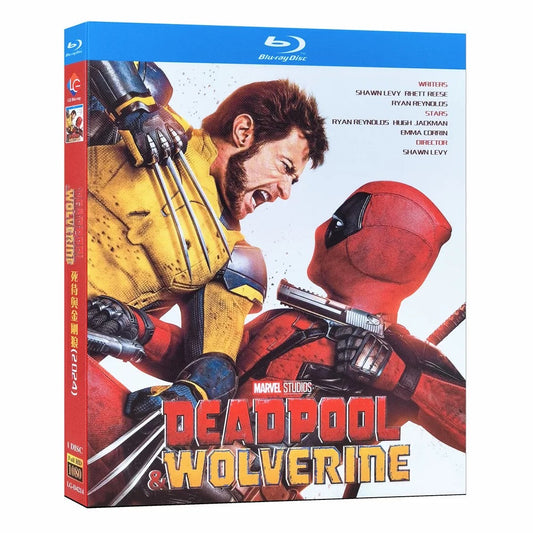 日本語吹替洋画「デッドプール&ウルヴァリン」ブルーレイ DVD Blu-ray 高画質 正規品 ワールドTV