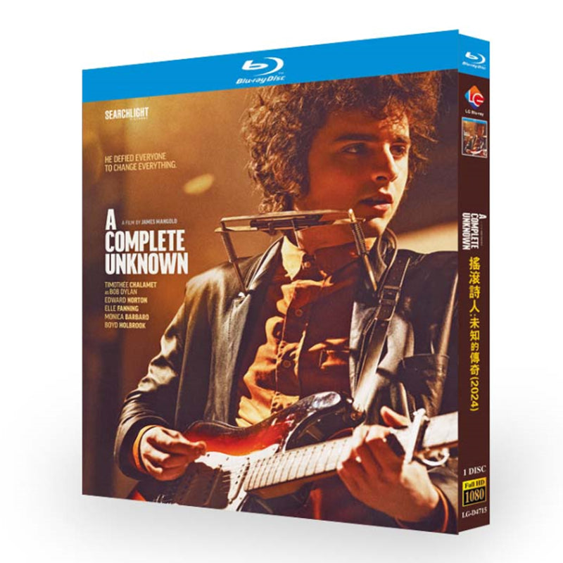 洋画「名もなき者/A COMPLETE UNKNOWN」ブルーレイ Blu-ray BOX  高画質 正規品 ワールドTV