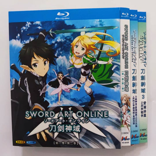 「ソードアート・オンライン オルタナティブ ガンゲイル・オンライン」ブルーレイBlu-ray BOX 全巻 高画質 海外正規品 ワールドTVブルーレイ専門店
