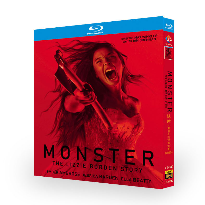 日本語吹替あり海外ドラマ『モンスター: リジー・ボーデンの物語』 DVD Blu-ray BOX
