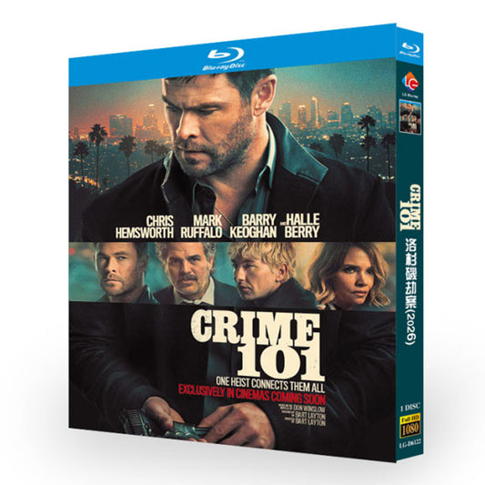 映画 クライム101 DVD ブルーレイ Blu-ray BOX 日本語字幕
