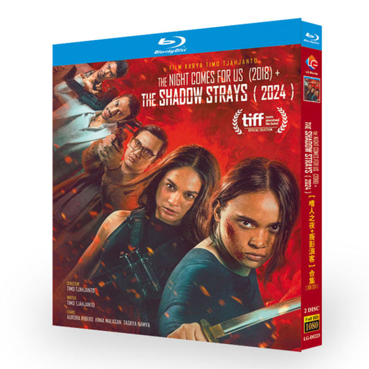 日本語吹替洋画「シャドー・オブ・ナイト」「ロスト・イン・シャドー」2作 ブルーレイ Blu-ray BOX 高画質