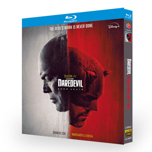 日本語吹替あり海外ドラマ「デアデビル：ボーン・アゲイン」ブルーレイ Blu-ray BOX 高画質 海外正規品 ワールドTVブルーレイ専門店