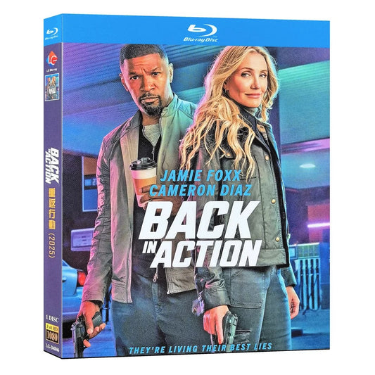 日本語吹替洋画「バック・イン・アクション」ブルーレイ Blu-ray BOX  高画質 正規品 ワールドTV