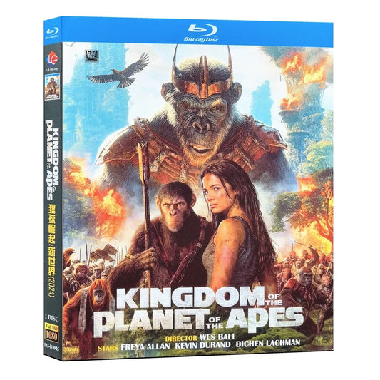 日本語吹替あり洋画「猿の惑星／キングダム」 DVD&Blu-ray オーウェン・タイガー / フレイヤ・アレン 高画質 ワールドTV