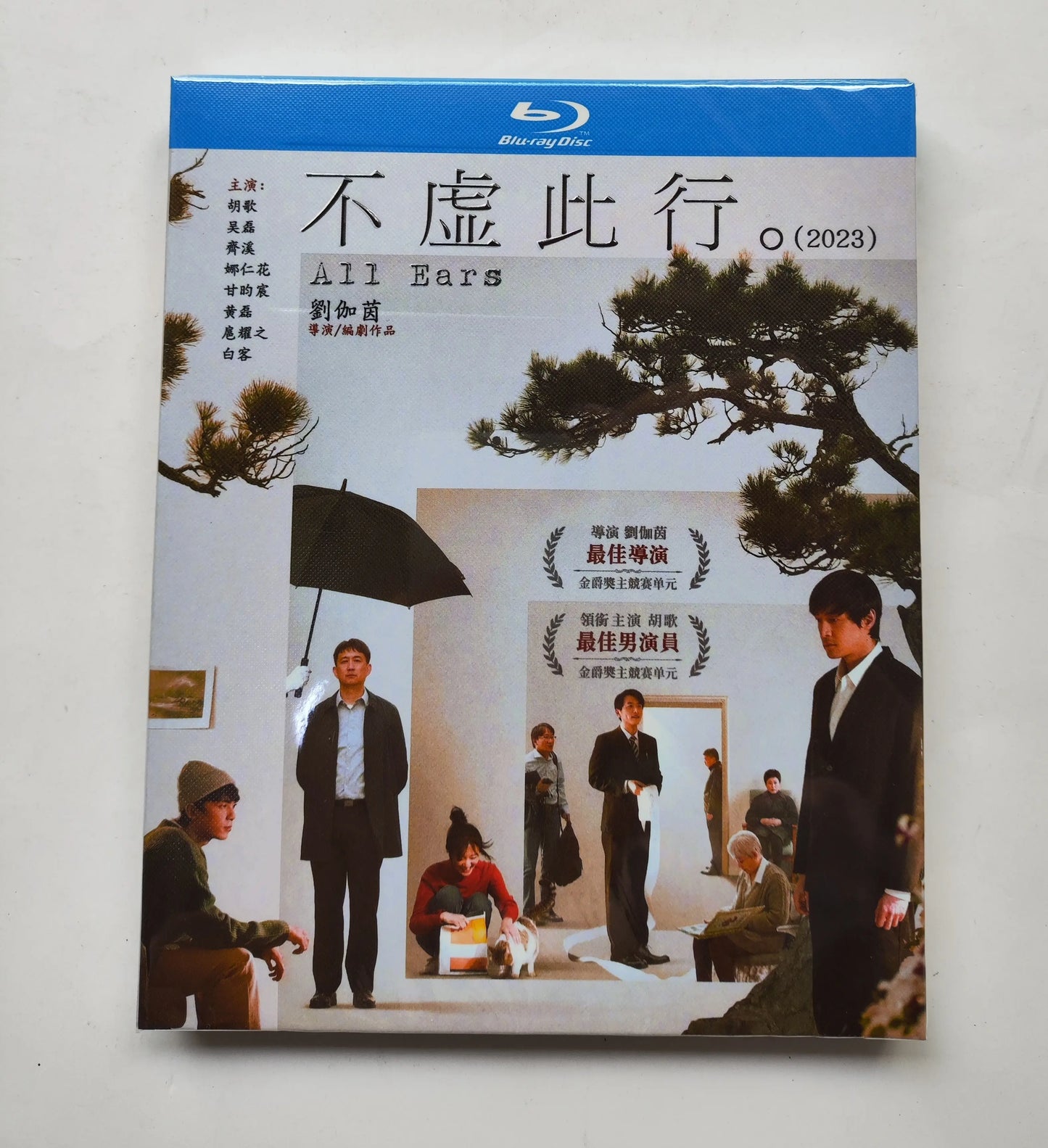中国映画『不虚此行』 Blu-ray 胡歌 フー・ゴー、呉磊 ウー・レイ All Ears 中国盤 ワールドTV