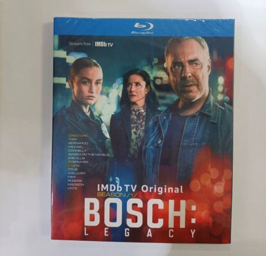 海外ドラマ「ボッシュ：受け継がれるもの」ブルーレイ　Blu-ray 日本語吹替あり　タイタス・ウェリヴァー、ミミ・ロジャース 全話 海外盤 ワールドTV