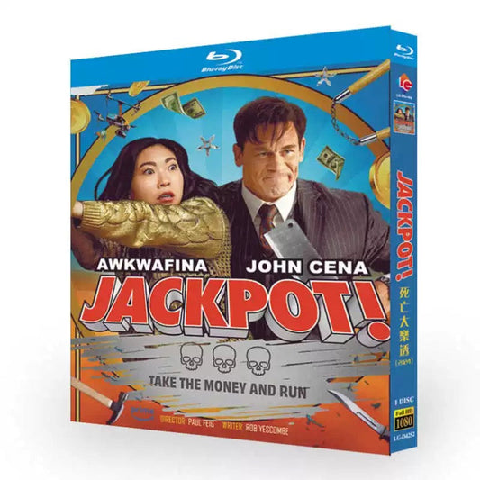 洋画「ジャックポット！」Jackpot! DVD Blu-ray オークワフィナ、ジョン・シナ 高画質 ワールドTV