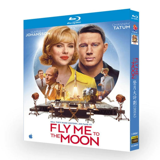 日本語字幕あり洋画「フライ・ミー・トゥ・ザ・ムーン」Fly Me To The Moon Blu-ray 高画質 ワールドTV