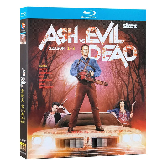 海外ドラマ「死霊のはらわた リターンズ」Blu-ray ブルーレイ イ・ソンミン、ジン・グ 日本語吹替あり ブルース・キャンベル、レイ・サンティアゴ　高画質 全話 海外盤 ワールドTV