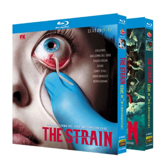 海外ドラマ『ストレイン』シリーズ1.2.3.4 ブルーレイ Blu-ray コーリー・ストール、デヴィッド・ブラッドリー 全話 ワールドTV