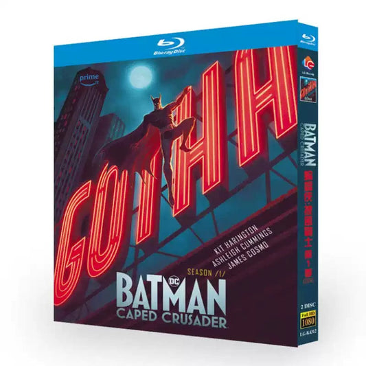 アニメ「バットマン：ケープ・クルセイダー」 DVD ブルーレイ Blu-ray 海外盤　日本語吹替えあり ワールドTVブルーレイ専門店