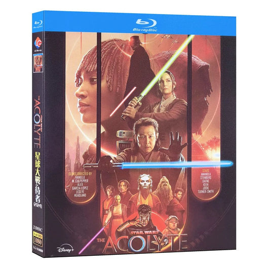 日本語吹替あり海外ドラマ『スター・ウォーズ：アコライト 』DVD&ブルーレイ Blu-ray アマンドラ・ステンバーグ、イ・ジョンジェ ワールドTV
