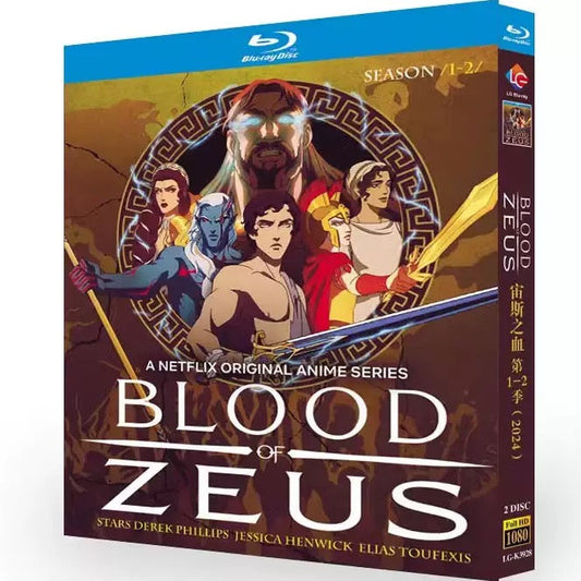 海外ドラマ『ゼウスの血』ブルーレイ Blu-ray 日本語吹き替え デレク・フィリップス﻿、ジェイソン・オマラ 全話 ワールドTV